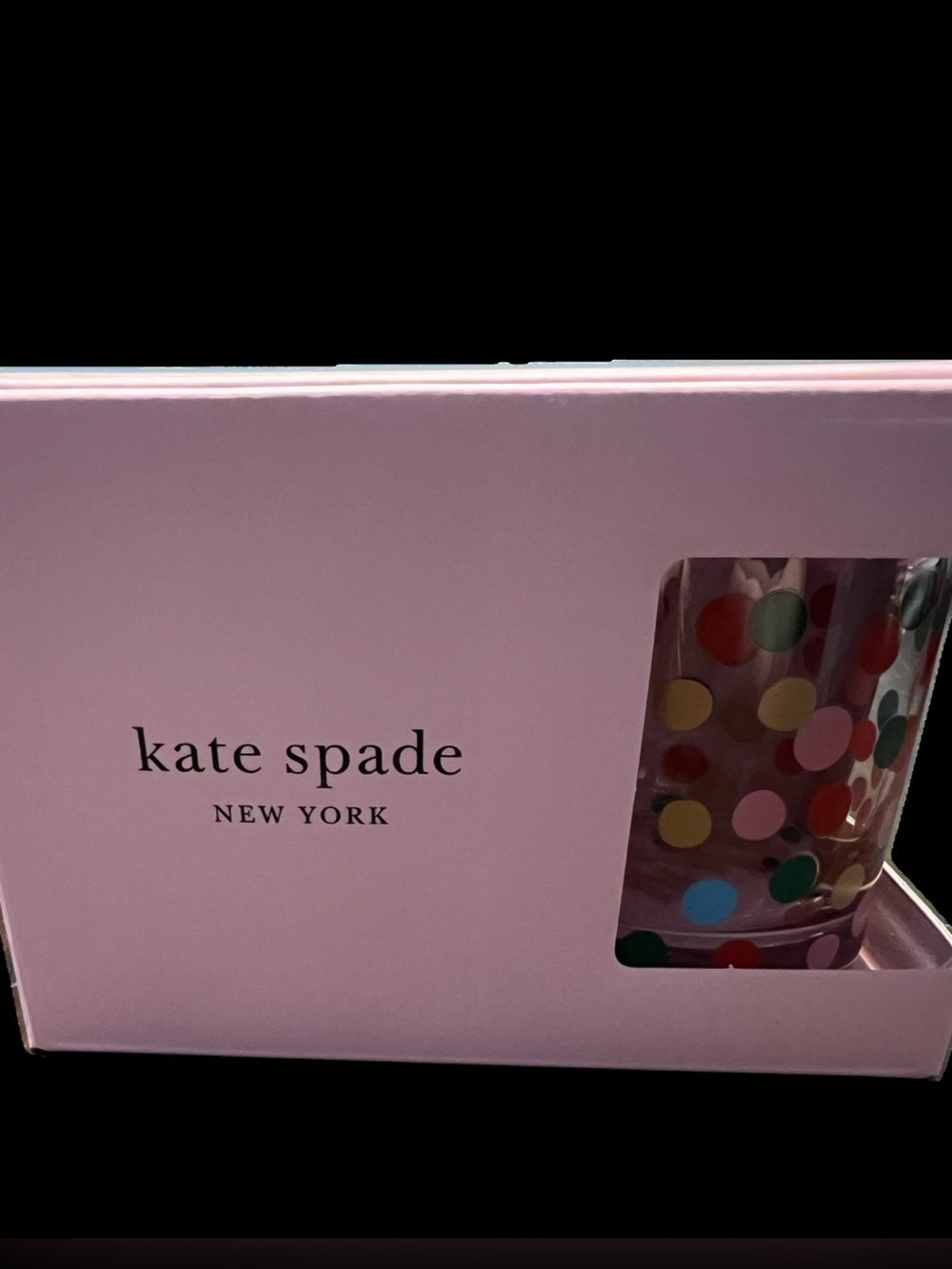 Kate Spade New York x Lenox Colorful Whiskey Double Glasses Set of 2
